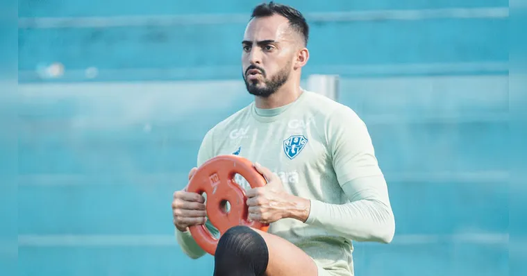 Imagem ilustrativa da notícia Recuperado, zagueiro retorna aos treinos do Paysandu