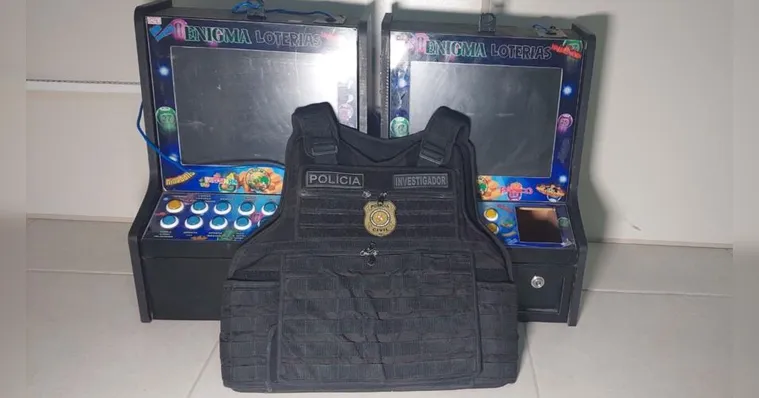 Imagem ilustrativa da notícia Caça-níqueis são apreendidas em shopping e casa em Belém