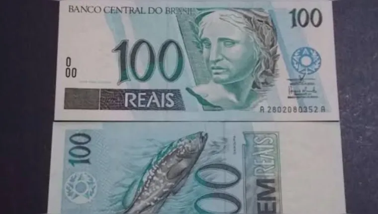 Imagem ilustrativa da notícia Nota rara de R$ 100 pode valer até R$ 4,5 mil. Saiba mais