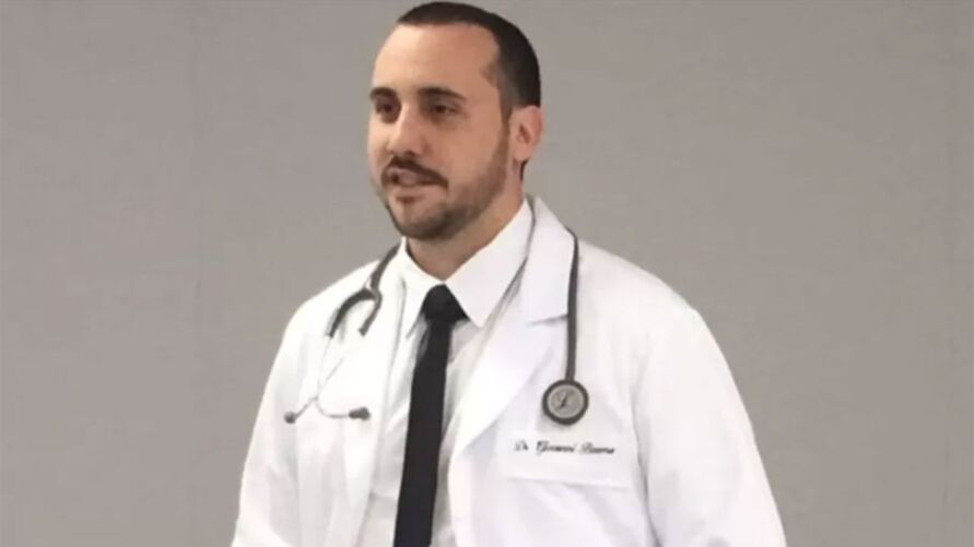 O médico anestesista Giovanni Quintella Bezerra.