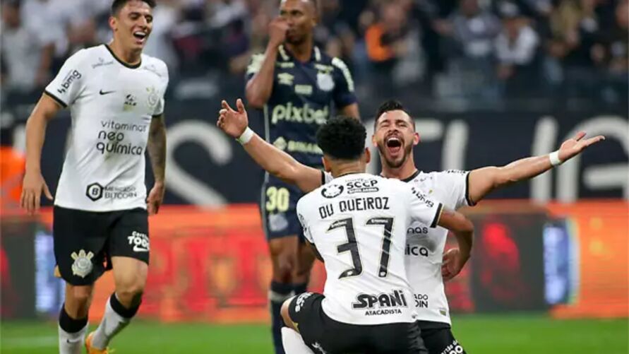 O Corinthians tem larga vantagem para jogo contra o Santos