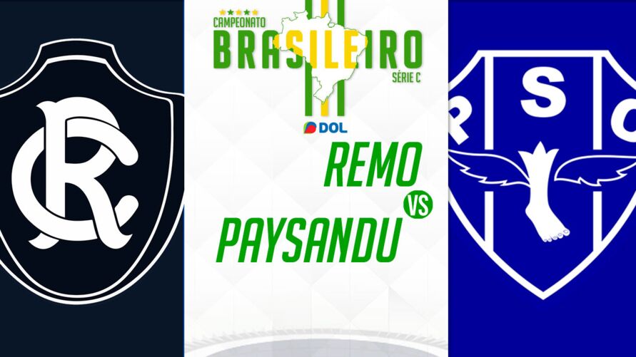 Primeiro tempo: Remo 0 x 0 Paysandu pela Série C