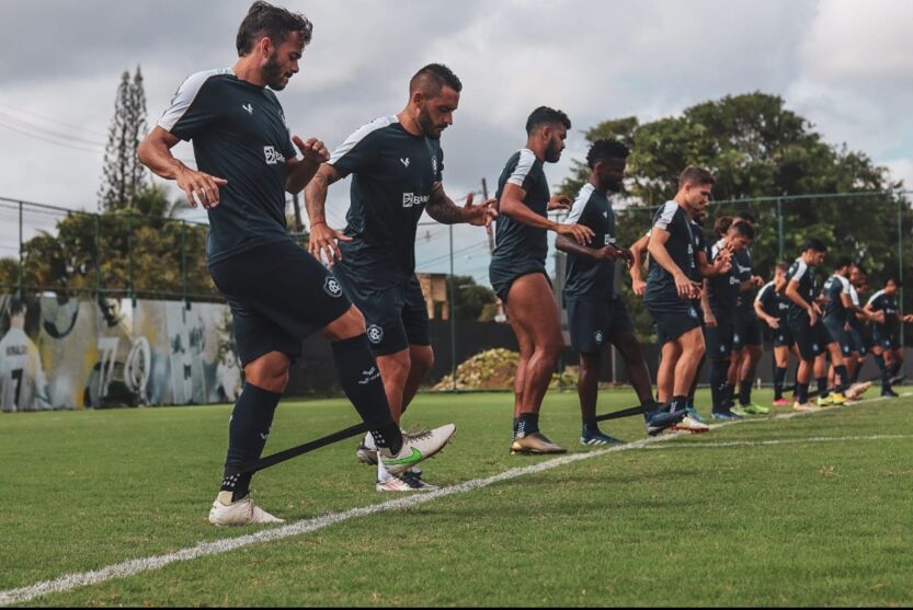 No último treinamento realizado em Recife-PE, técnico Gerson Gusmão definiu time do Remo visando o Botafogo-PB.