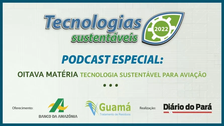 Imagem ilustrativa do podcast: Conheça alternativas sustentáveis de energia para aviação