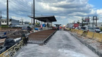 Obras no BRT, rodovia BR-316