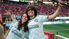 Em abril, Bruna e Xolo também foram juntos a um jogo de futebol nos EUA.