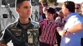 O jovem  é advogado e, até recentemente, era cabo do Exército Brasileiro.