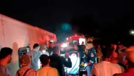 Segundo o Samu, alguns passageiros com ferimentos leves foram levados para o Hospital Municipal de Mojuí dos Campos