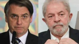 Pesquisa aponta crescimento de Bolsonaro em relação a Lula.