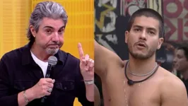 João Kleber e Arthur Aguiar Será que o marido de Mayra topa?