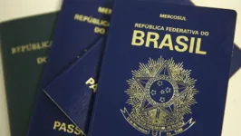 Passaporte brasileiro.