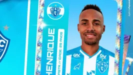 Volante Jean Henrique, novo contratado do Paysandu