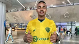 Volante Jean Henrique, novo contratado do Paysandu