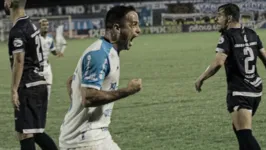 O jogador demorou para marcar seu primeiro gol com a camisa do Papão