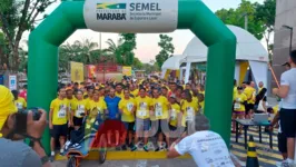 Quase 300 atletas participaram da corrida