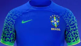Camisa azul da Seleção com detalhes em onça é a mais procurada