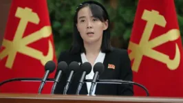 Kim Yo-jong disse que presidente sul-coreano precisa parar de falar bobagem.