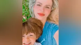 Mariana e o filho de 4 anos estavam voltando para casa no momento do acidente