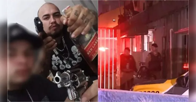 Imagem ilustrativa da notícia Paraná: bandidos postam foto com arma, PM descobre e mata 4