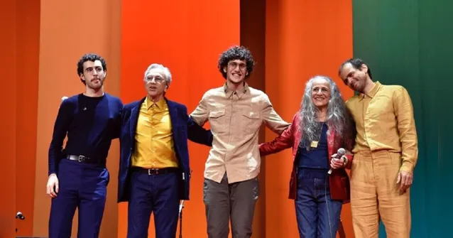 Imagem ilustrativa da notícia Caetano Veloso exalta sua Bahia em show de 80 anos