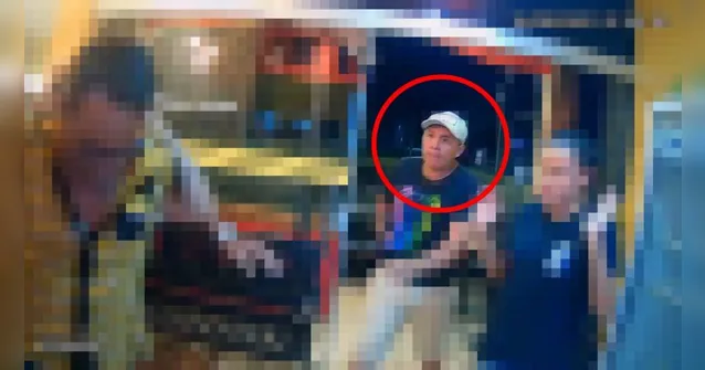 Imagem ilustrativa da notícia Vídeo: assaltantes agridem vítima em lanchonete de Belém 