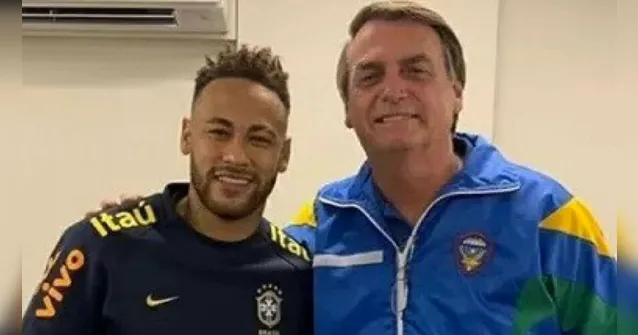 Imagem ilustrativa da notícia Neymar dá presente para Jair Bolsonaro: "este será seu ano"
