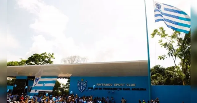 Imagem ilustrativa da notícia Vídeo: CT do Paysandu tem obras reiniciadas em Ananindeua