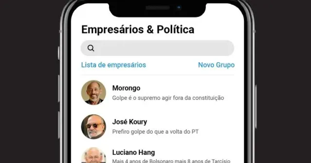 Imagem ilustrativa da notícia Empresários bolsonaristas defendem golpe de Estado
