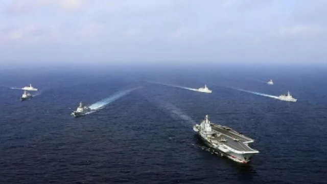 Imagem ilustrativa da notícia China estende exercícios militares no Mar de Taiwan