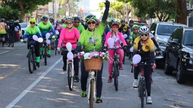 Imagem ilustrativa da notícia Passeio reúne ciclistas contra à violência contra a mulher