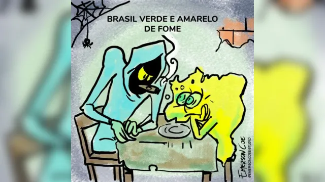 Imagem ilustrativa da notícia Brasil verde e amarelo de fome
