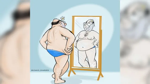 Imagem ilustrativa da notícia Coluna Esplanada destaca "corpos gordos de homens gays"