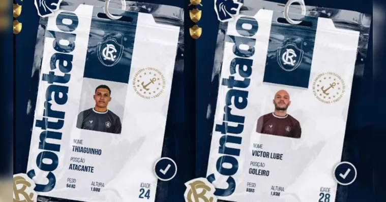 Imagem ilustrativa da notícia Goleiro e atacante podem estrear pelo Clube do Remo