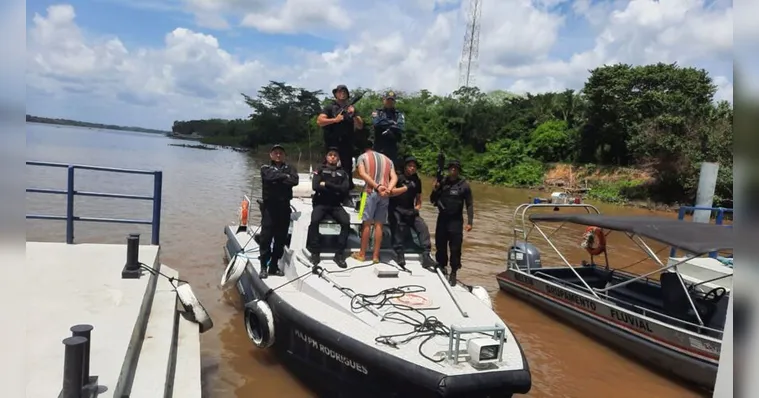 Imagem ilustrativa da notícia Forças de Segurança prendem pirata acusado de roubos no Pará
