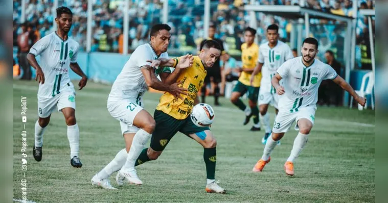 Imagem ilustrativa da notícia Paysandu perde para o Floresta e termina na vice-liderança