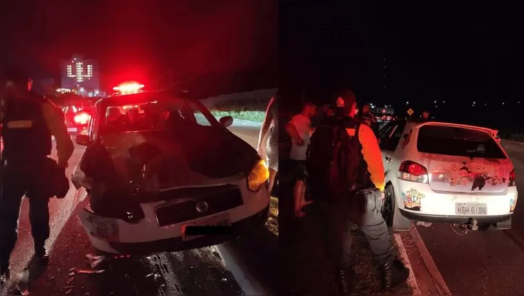 Imagem ilustrativa da notícia Repórter sofre acidente de carro em Salinas
