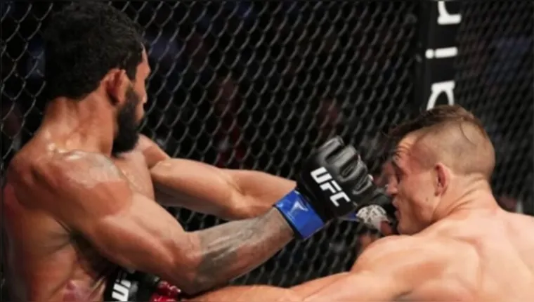 Imagem ilustrativa da notícia UFC: paraense perde por nocaute após dedo do adversário 