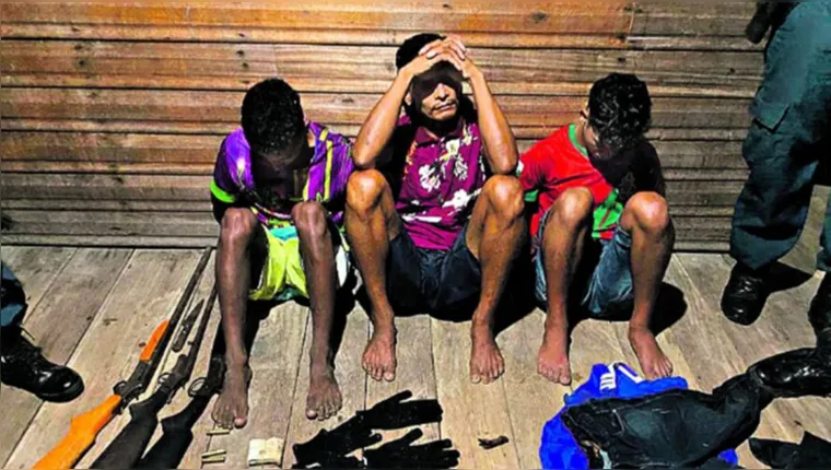 Imagem ilustrativa da notícia Piratas encontram a Polícia e acabam presos no Marajó