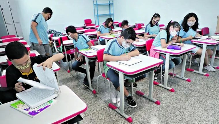 Imagem ilustrativa da notícia Rede municipal de Belém volta com 100% das aulas presenciais