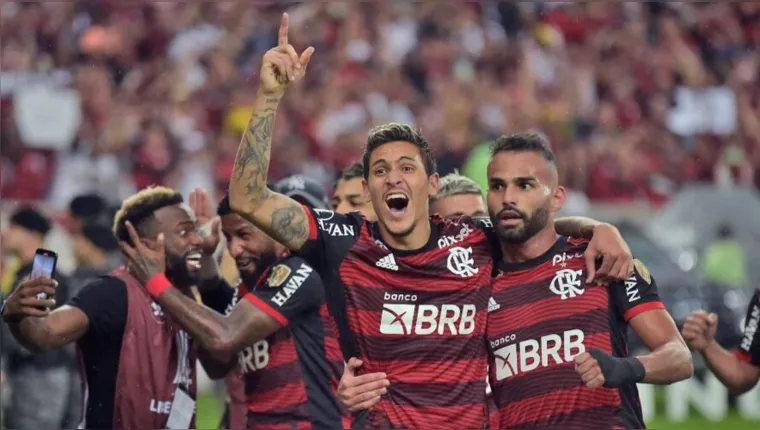 Imagem ilustrativa da notícia Flamengo vence Corinthians e vai à semifinal da Libertadores