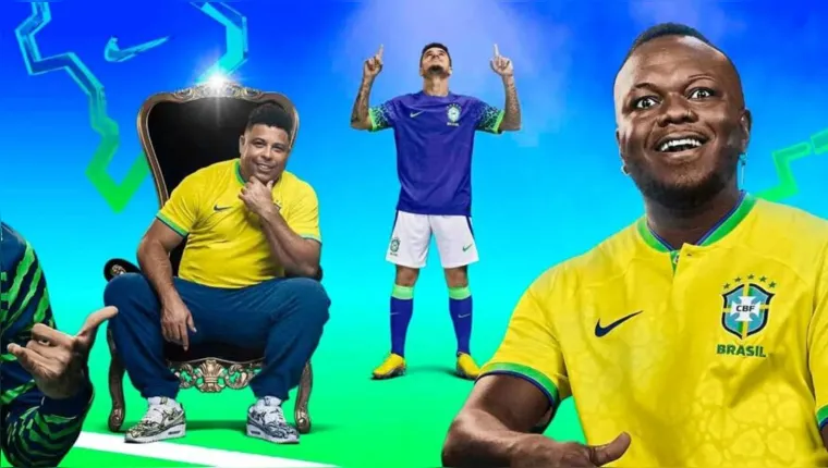 Imagem ilustrativa da notícia CBF apresenta novas camisas da seleção para a Copa do Mundo
