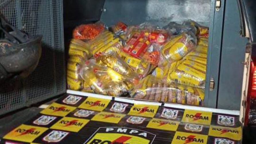 Quase 300kg de alimentos usados na merenda escolar da rede municipal foram encontrados após denúncia