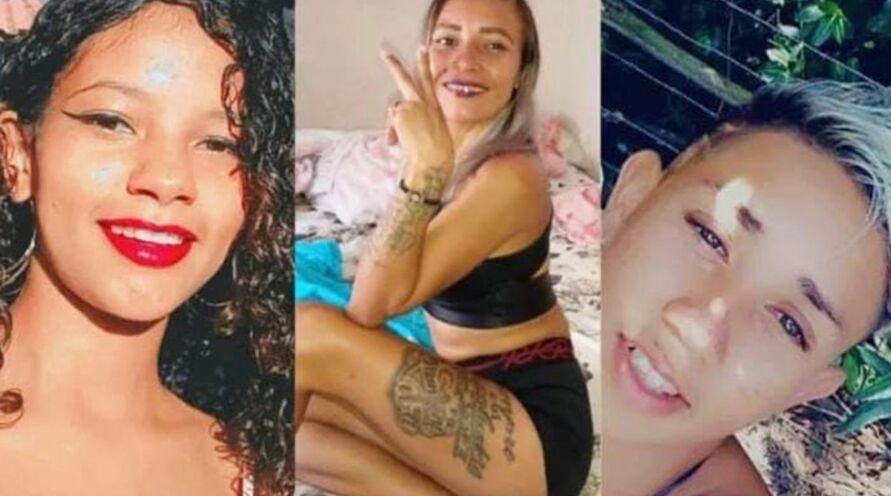 Mikaelly Santos Silva, Eliane Silva Raiol e Kleber Raiol Gurjão e não resistiram aos ferimentos e morreram no local