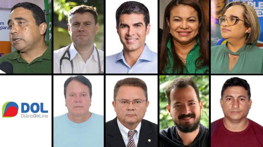 Os nove candidatos que estão na disputa pelo Governo do Pará