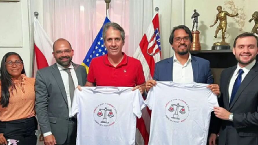 Campanha tem apoio das autoridades esportivas do futebol paraense