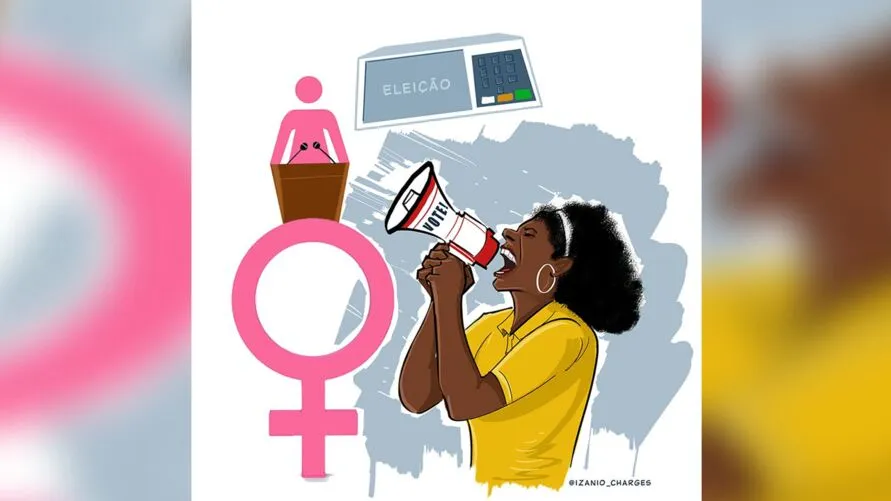 Coluna Esplanada destaca baixa representatividade feminina na política.