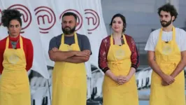 Fernanda, Renato, Lays e Rafael disputam prova na Arena Corinthians.