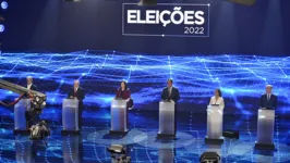 Band reuniu os presidenciáveis no primeiro debate de 2022