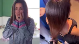 Anitta parece que não gostou do corte novo