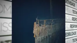 Imagem ilustrativa da notícia Titanic: vídeo em 8K revela detalhes nunca vistos. Assista